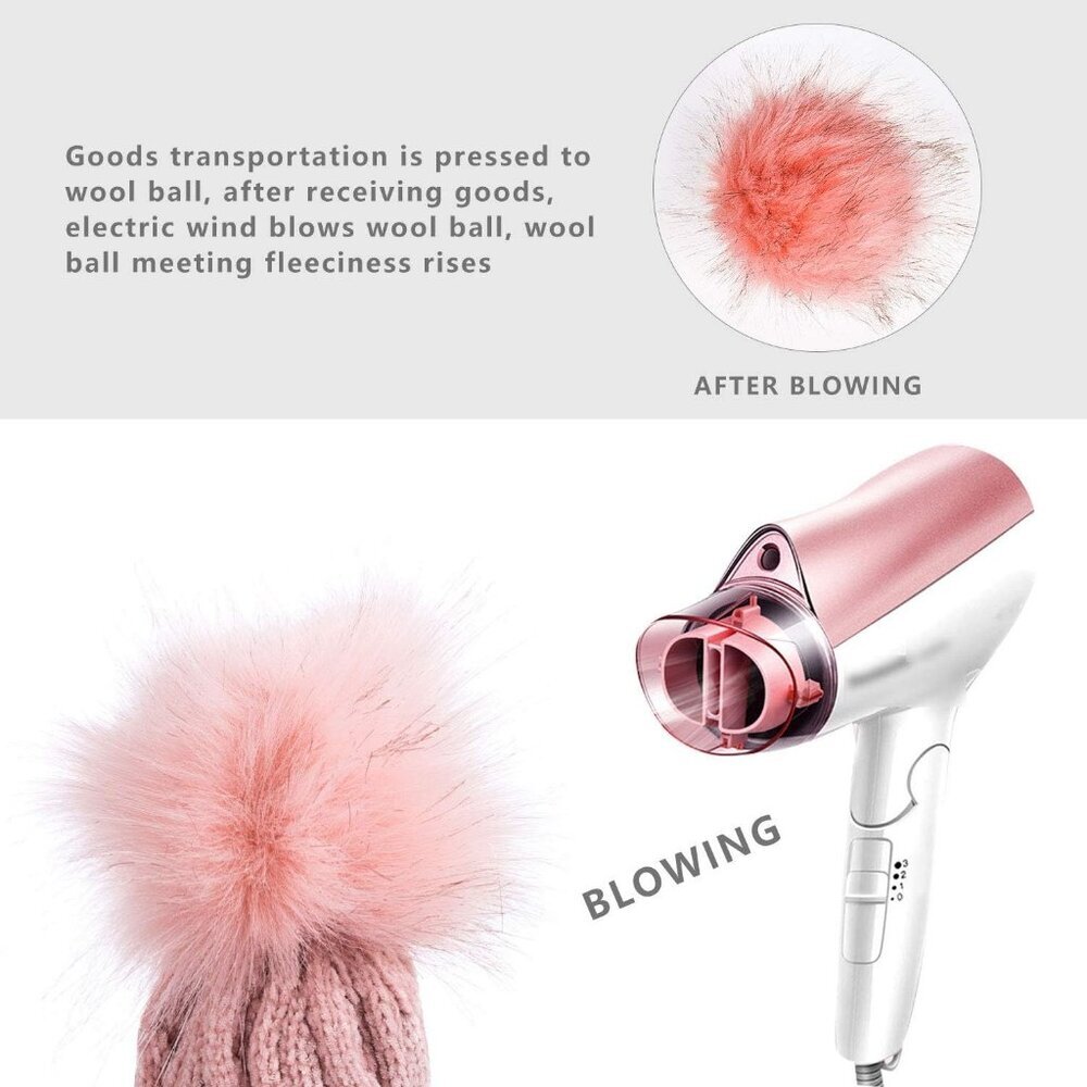 Women’s Khaki Winter Ribbed Beanie Hat Chunky Cable Knit Pompom Warm - Picture 5 of 6